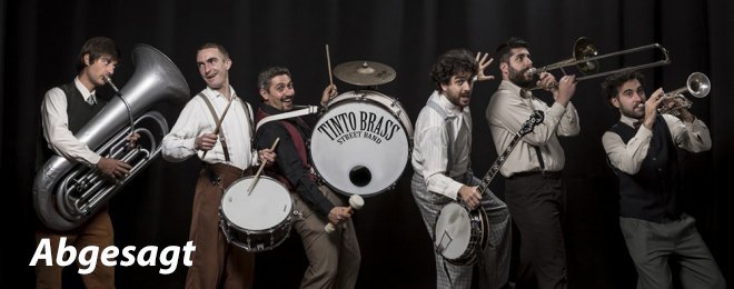 Tinto Brass Street Band | Jazz im Sägewerk