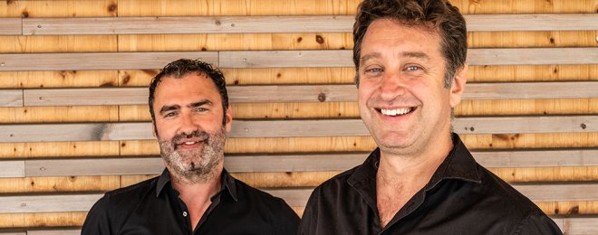 Tim Collins & Martin Gasselsberger beim Sägewerk Jazzherbst ´25